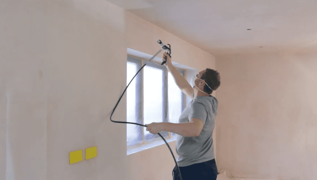 How to paint in celling