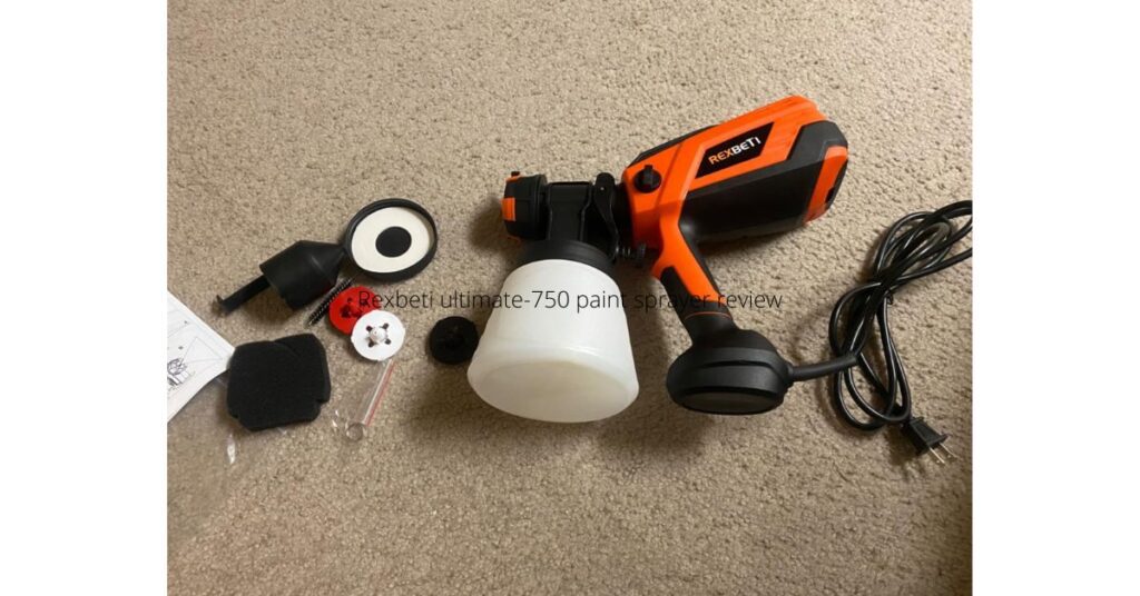 Rexbeti ultimate-750 paint sprayer review