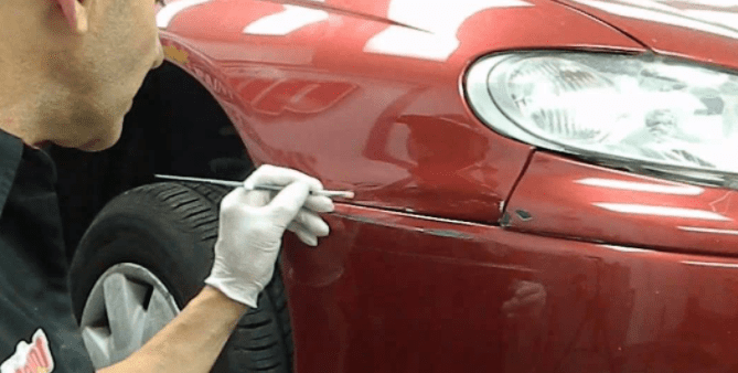 Dismantling and masking cars